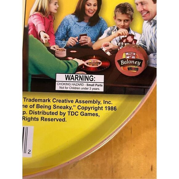 Vintage 1986 The Game of Baloney complete (8851) - Picture 6 of 11